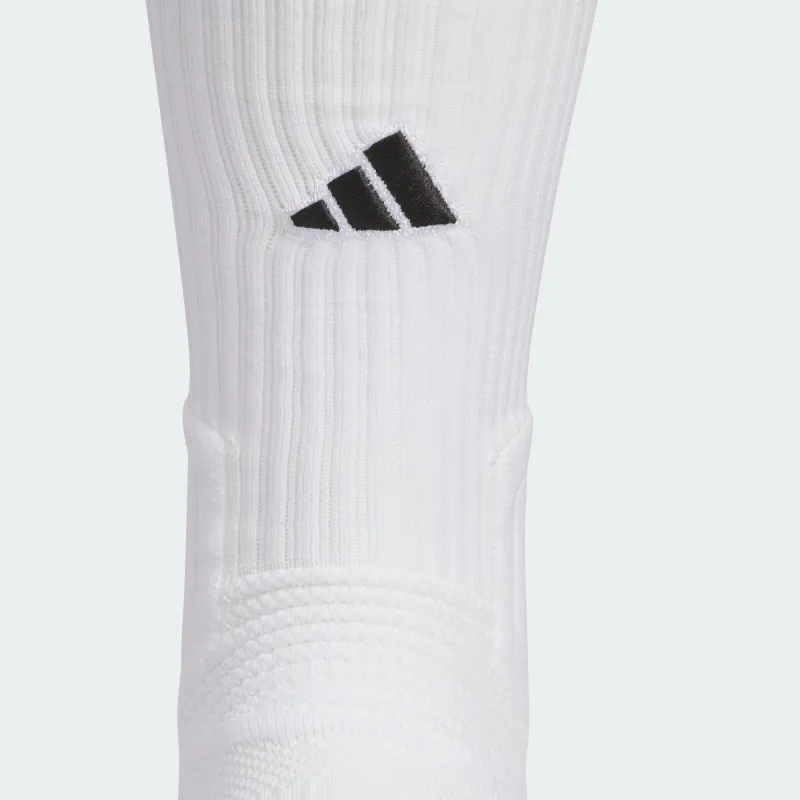 Adidas Basketball Socks Unisex 1 Pack White-1