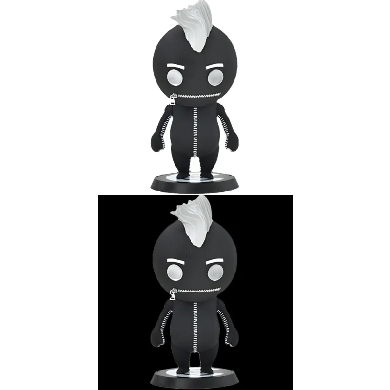 PRIME 1 STUDIO Qt1 Cutie1 Tacit Approval Chibi Figures Black-3