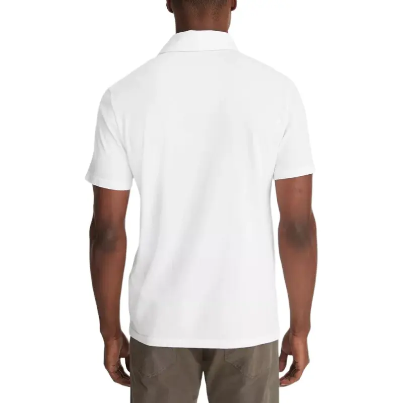 VINCE Polo Shirts Men White-1