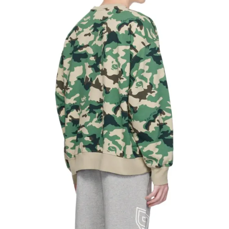 Bape Woodland Camo Loose Fit Crewneck-4
