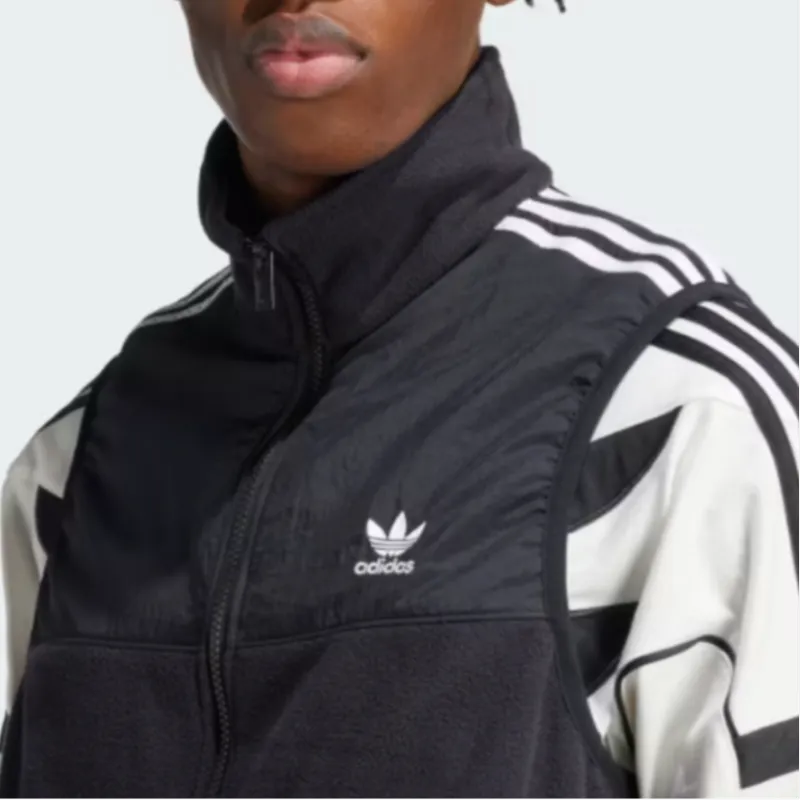 Adidas Originals Adicolor 3 Stripes Microfleece Vest-4