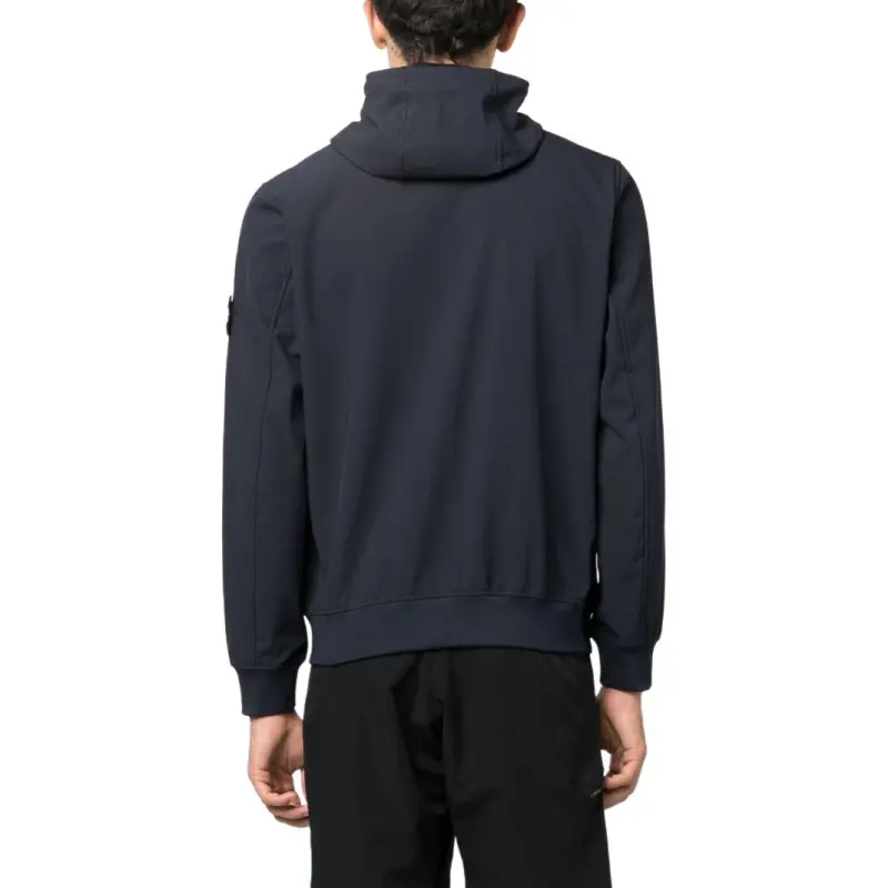 STONE ISLAND Zip Up Drawstring Jacket-4