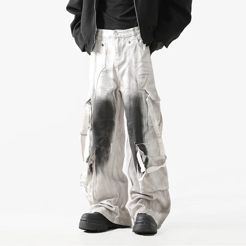 WELTER EXPERIMENT Jeans Unisex White-4