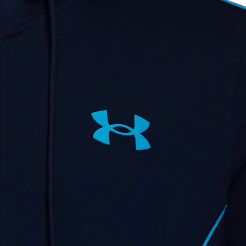 Under Armour Tracksuit Casual Sportswear Men's Navy Blue-3