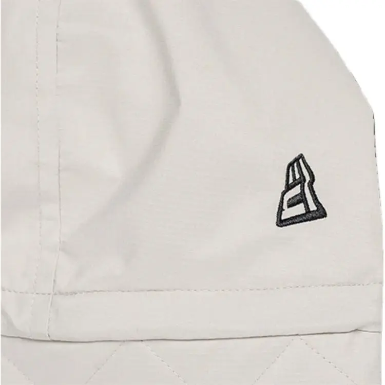New Era FW24 Down Jacket Unisex Gray White-2