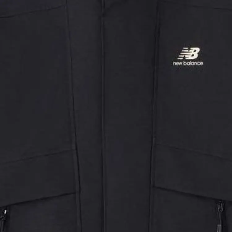 New Balance Jackets Men Black-4