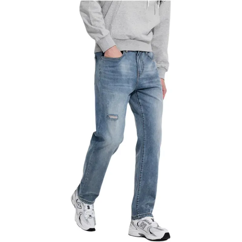 FAIRWHALE Jeans Men's Light Blue-3
