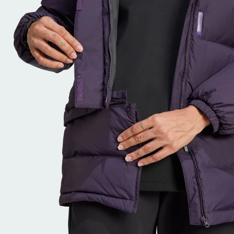 Adidas Terre FW24 XPLORIC WIND.RDY Down Jacket Women's Purple-4