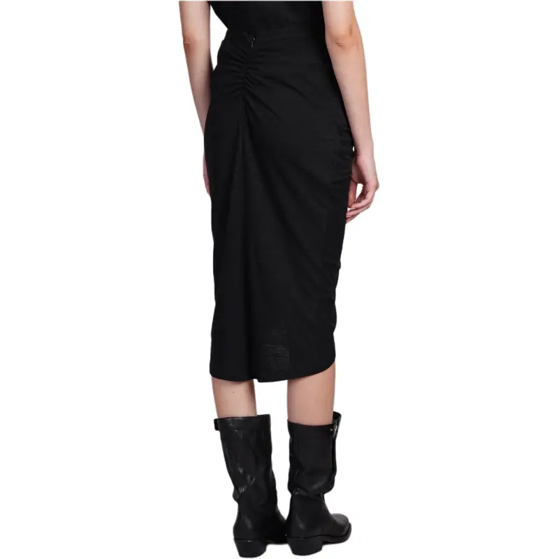 ISABEL MARANT Casual Long Skirt Women's Black-1