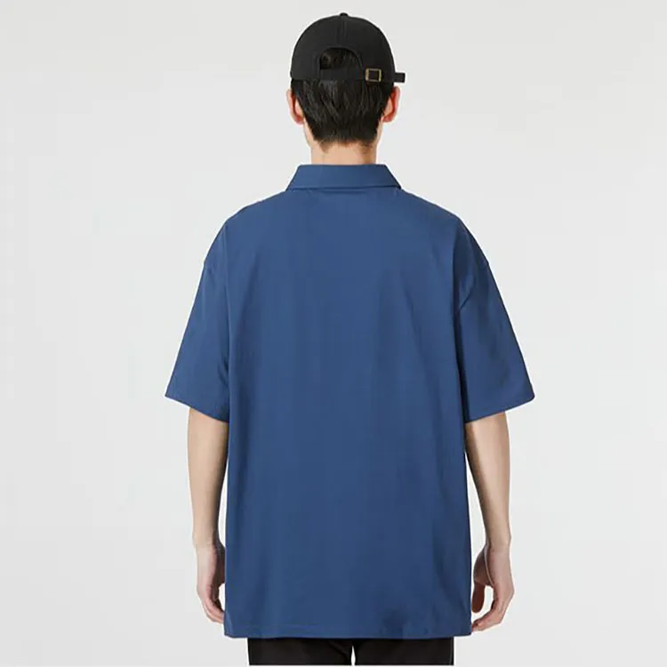 Timberland Polo Shirts Men Blue-3