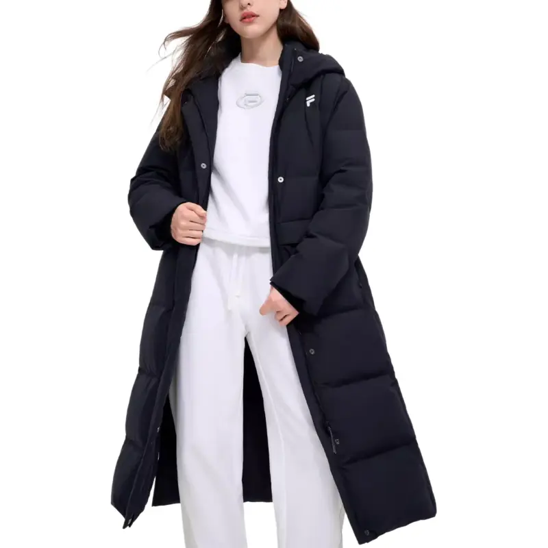 FILA FUSION Down Jacket Women's Jet Black-2