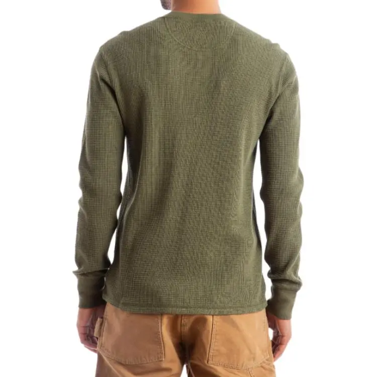Ralph Lauren Waffle knit Henley Top-4