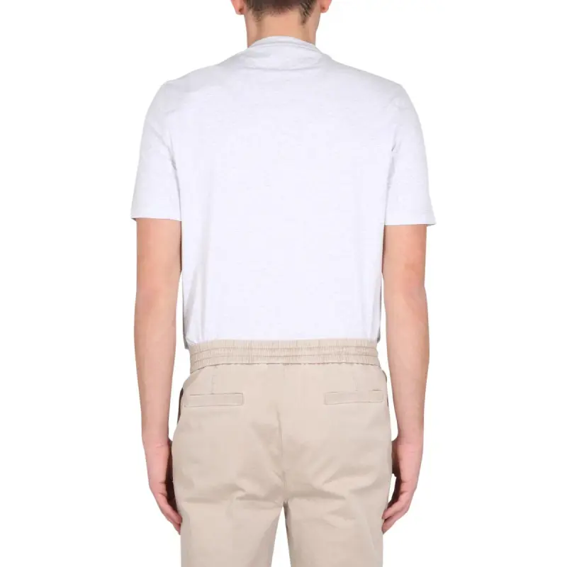 Brunello Cucinelli T Shirts Men Gray-2