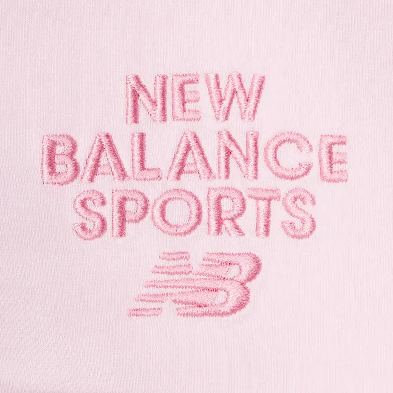 New Balance Sweatshirts Women's Pink-4