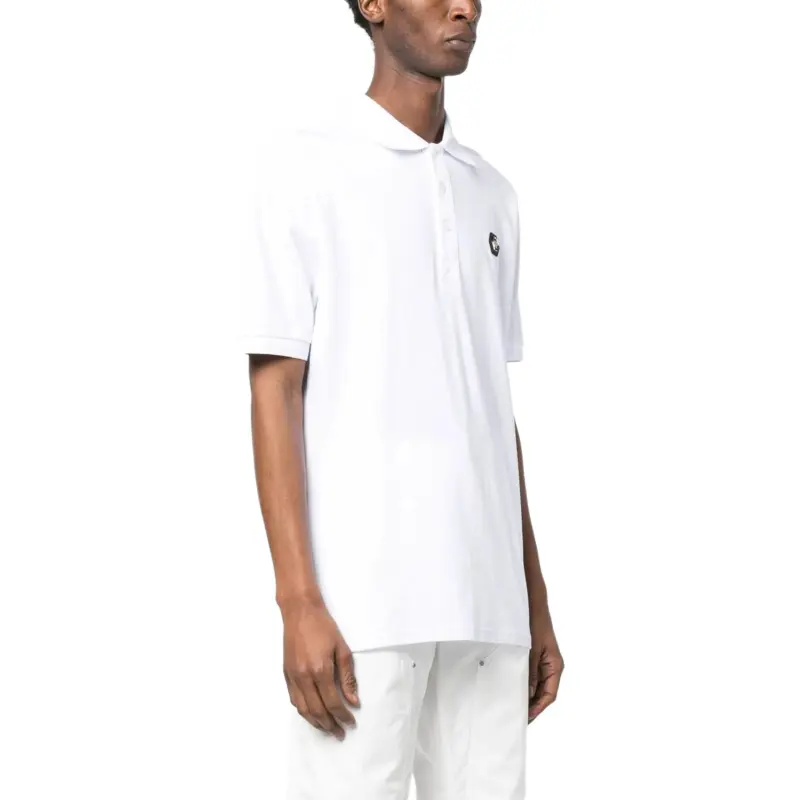 PHILIPP PLEIN Skull print Polo Shirt-3