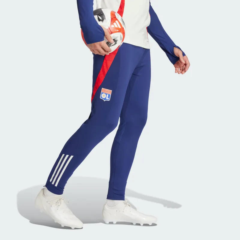 Adidas Knitted Sports Pants Men's Blue-3