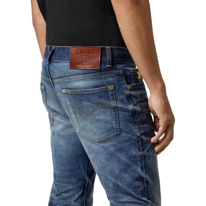 VERSACE Made In Japan Slim fit Jeans-4