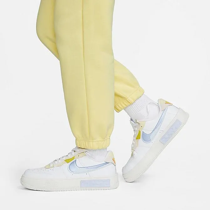 Nike Knitted Sweatpants Women's Yellow-2