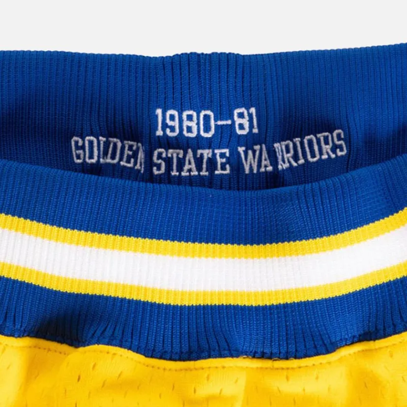 Mitchell & Ness x NBA Basketball Shorts Men's Yellow-2