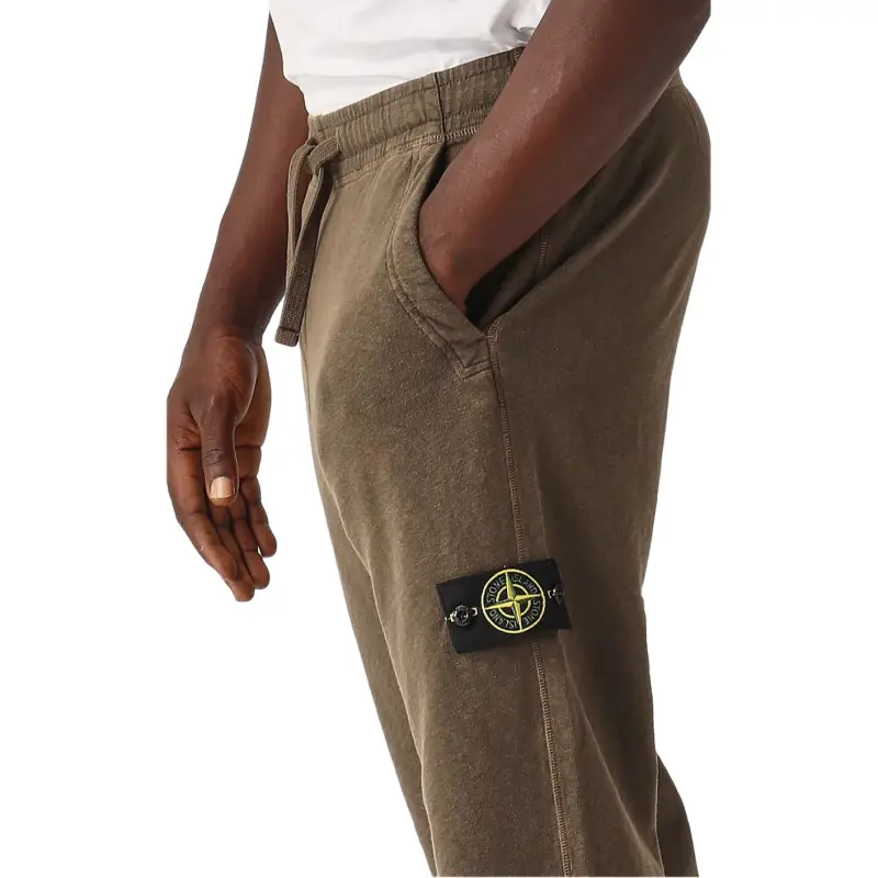 STONE ISLAND Logo Sweatpants-3