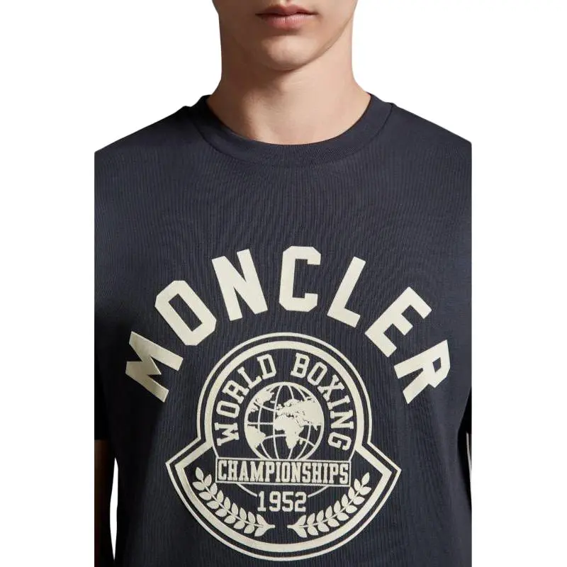 Moncler SS23 T-Shirt Men's Navy-4
