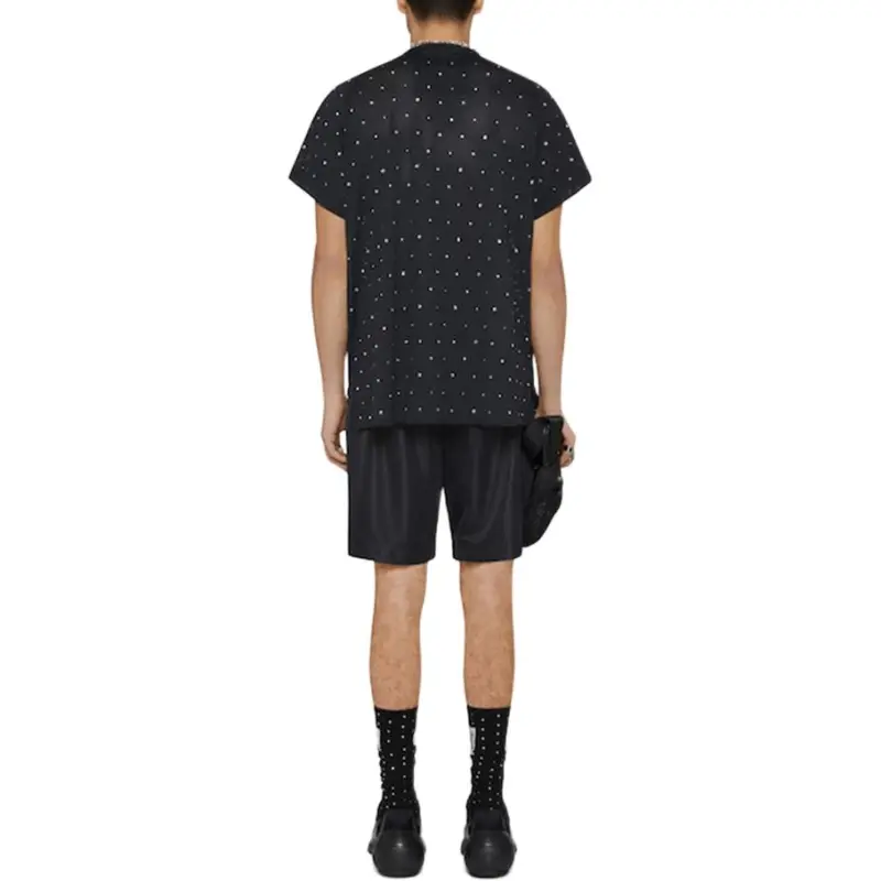 Givenchy Mesh With Studs College Baseball Jersey-2