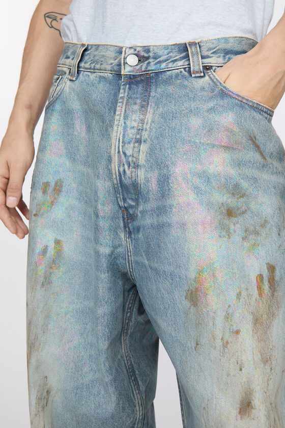 Acne Studios Super Baggy Fit Jeans - POIZON Acne Studios Super Baggy Fit Jeans - POIZON