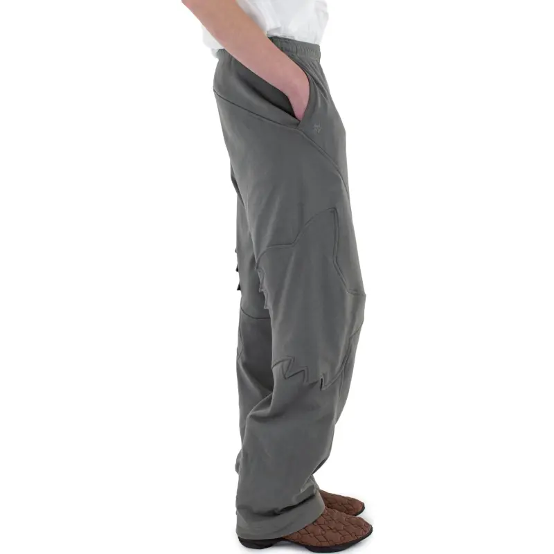 KIKO KOSTADINOV Fox Racing Collaboration Casual Pants Unisex Dark Stone Color-6
