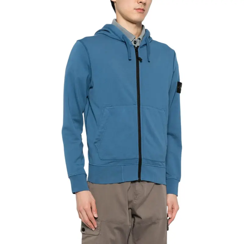 STONE ISLAND Compass badge Zip up Hoodie-2