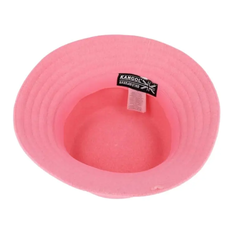 KANGOL Logo patch Bucket Hat-4