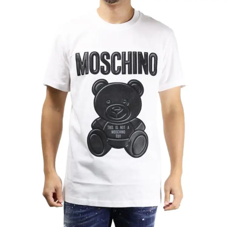 MOSCHINO T Shirts Men White-3