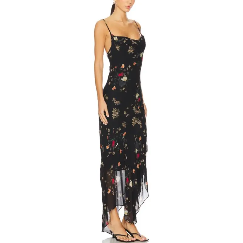 ALLSAINTS Slip Dresses Women's Black-2