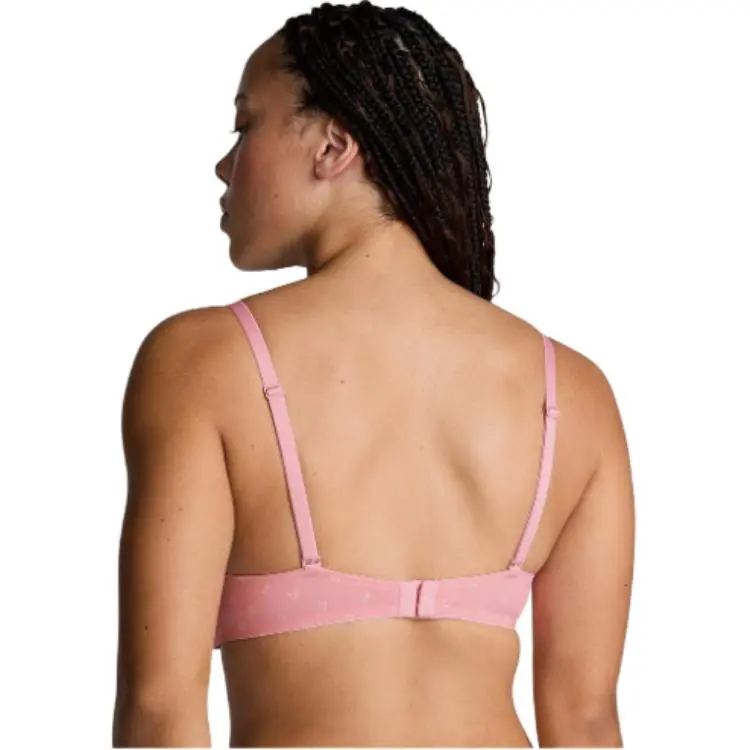 Victoria's Secret WEAR EVERYWHERE PINK Girlish Bra Women's Pink Heart-2