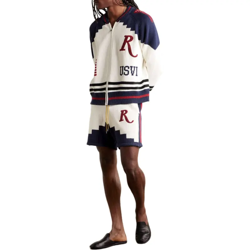 RHUDE Casual Shorts Men's White-2