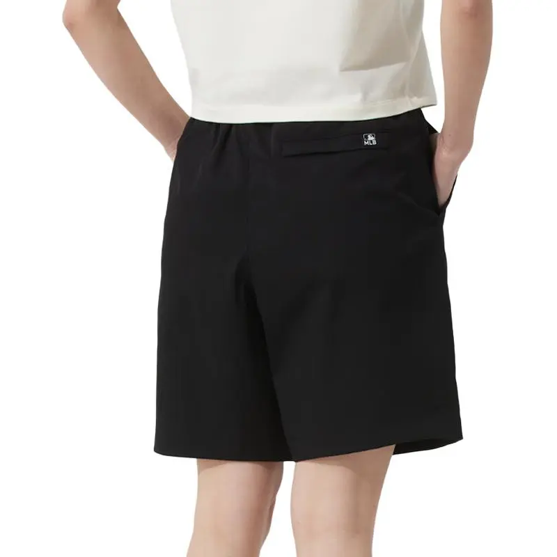 MLB Basic New York Yankees Casual Shorts Unisex Black-3