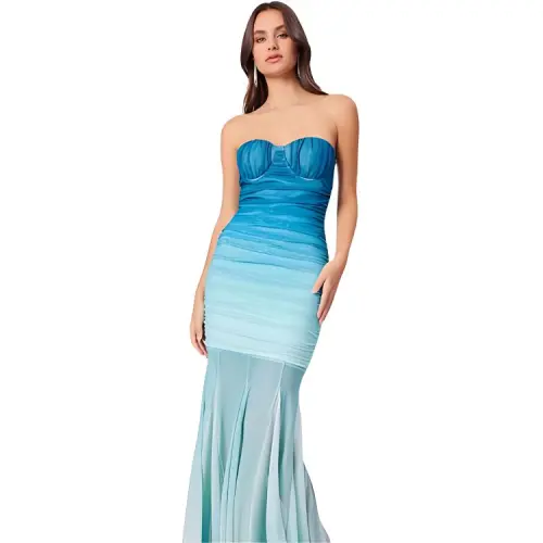 ELLIATTCOLLECTIVE Sleeveless Dress Women's Blue