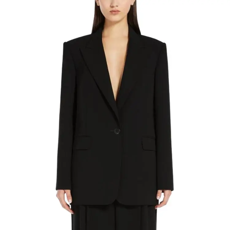 MaxMara Studio Viale Straight Hem Jacket-1