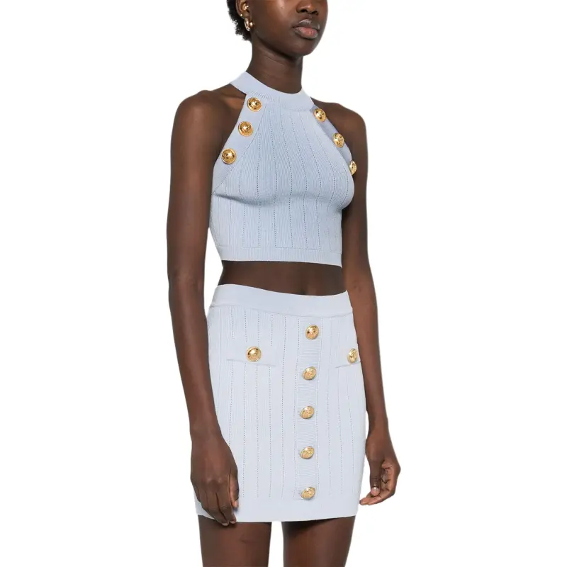 BALMAIN Coin buttons Detailed Top-3