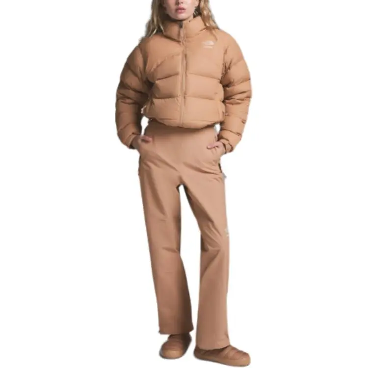 Skims X Tnf 2000 Retro Nuptse Jacket Ochre-1