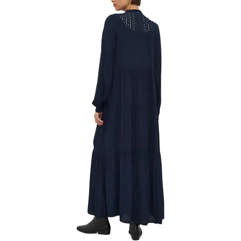 Pepe Jeans Long-Sleeved Dresses Women's Dark Blue-1