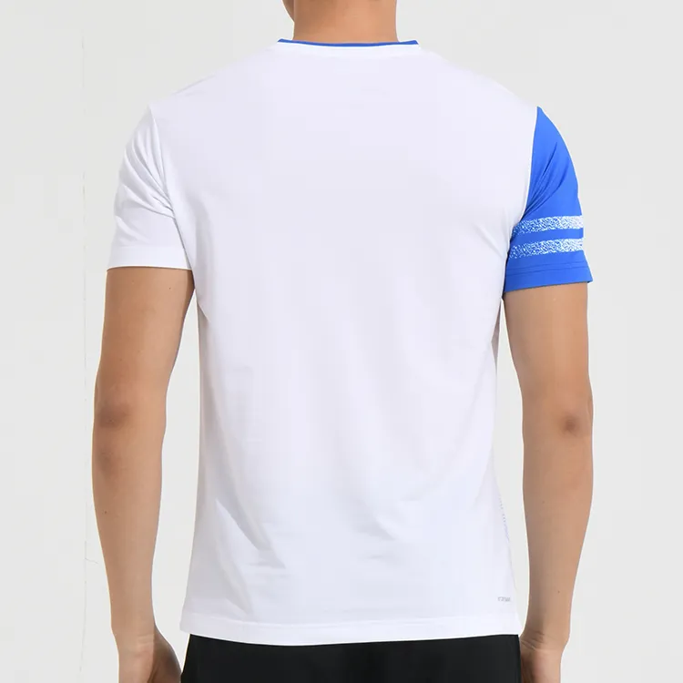 LINING T-Shirts Men Standard White-4