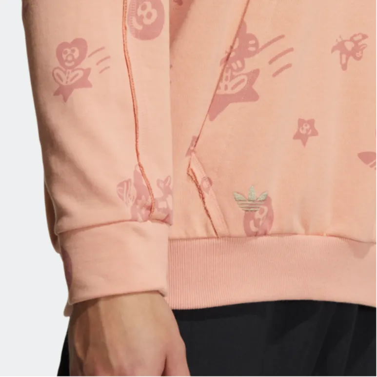 Adidas Originals CHARR MORITA Sweatshirt Men's Red Pink-5