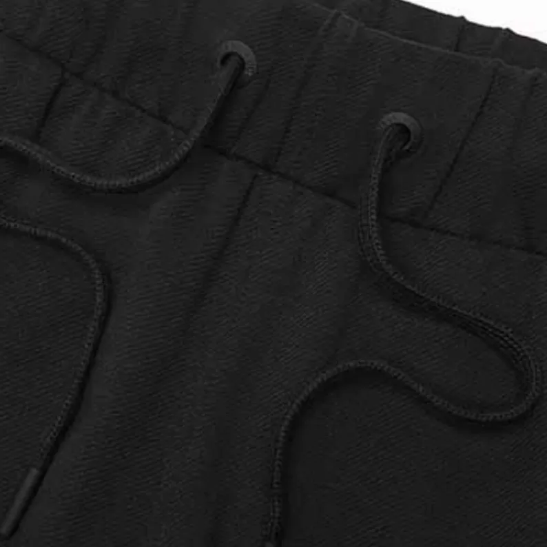 Converse Casual Pants Unisex Black-4