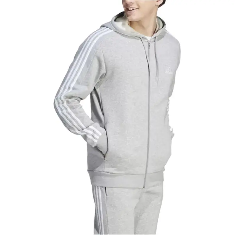 Adidas Sweatshirts Men Gray+Shopping Bag-2
