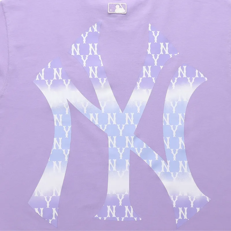 MLB New York Yankees T Shirts Unisex Blue Purple-3