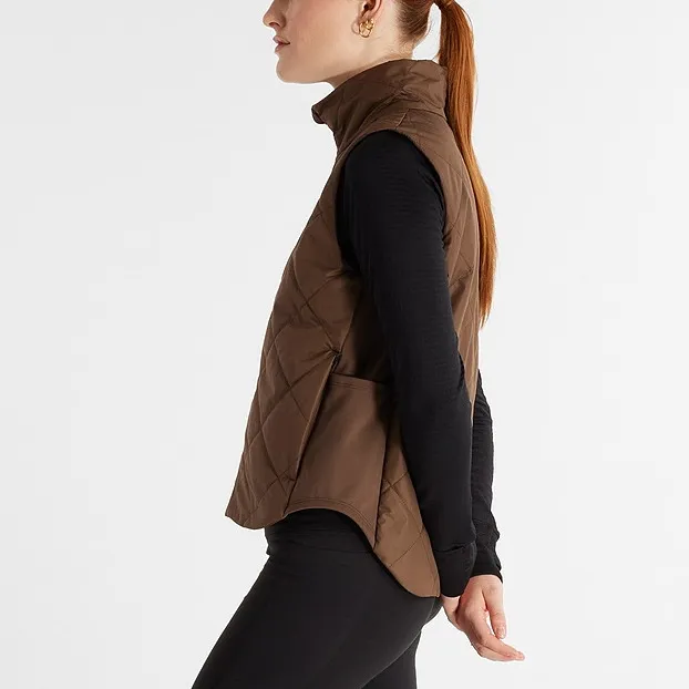 New Balance AW24 Vest Women's Coffee-5