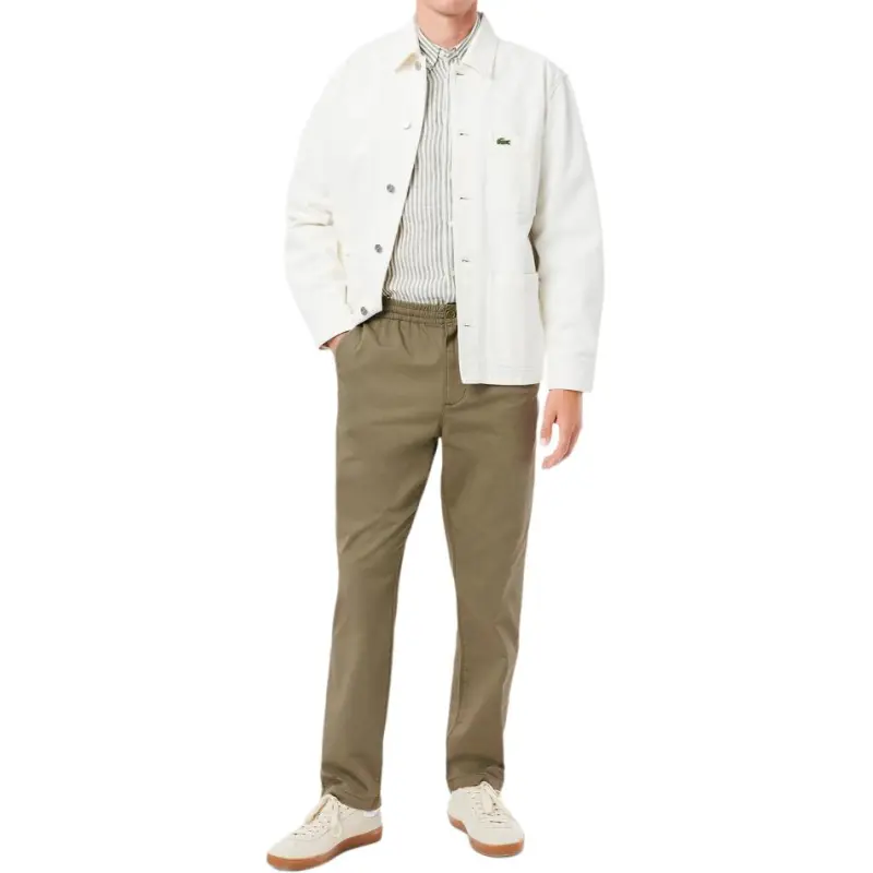 LACOSTE Gabardine Chinos-3