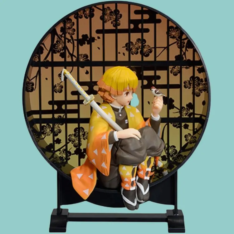 BANPRESTO Zenitsu Agatsuma Ichiban Kuji, Demon Slayer Kimetsu No Yaiba B Reward Scale Figures-4
