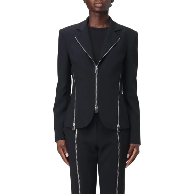PINKO Zipped Crepe Jacket-2