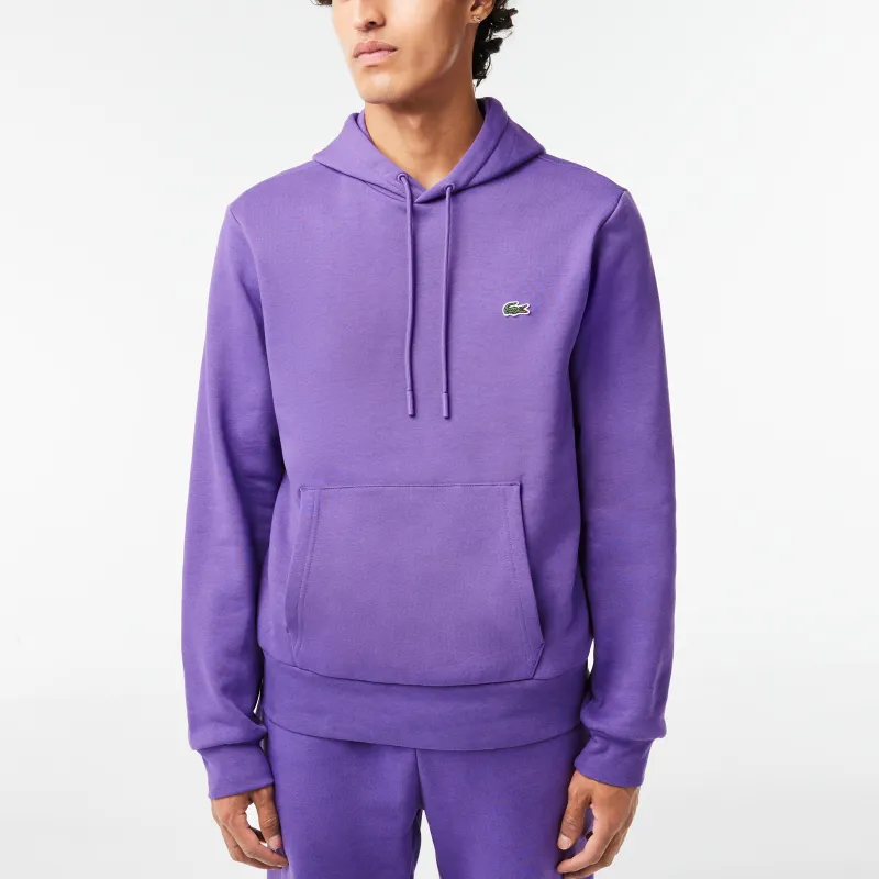 LACOSTE Logo embroidered Cotton blend Hoodie-1